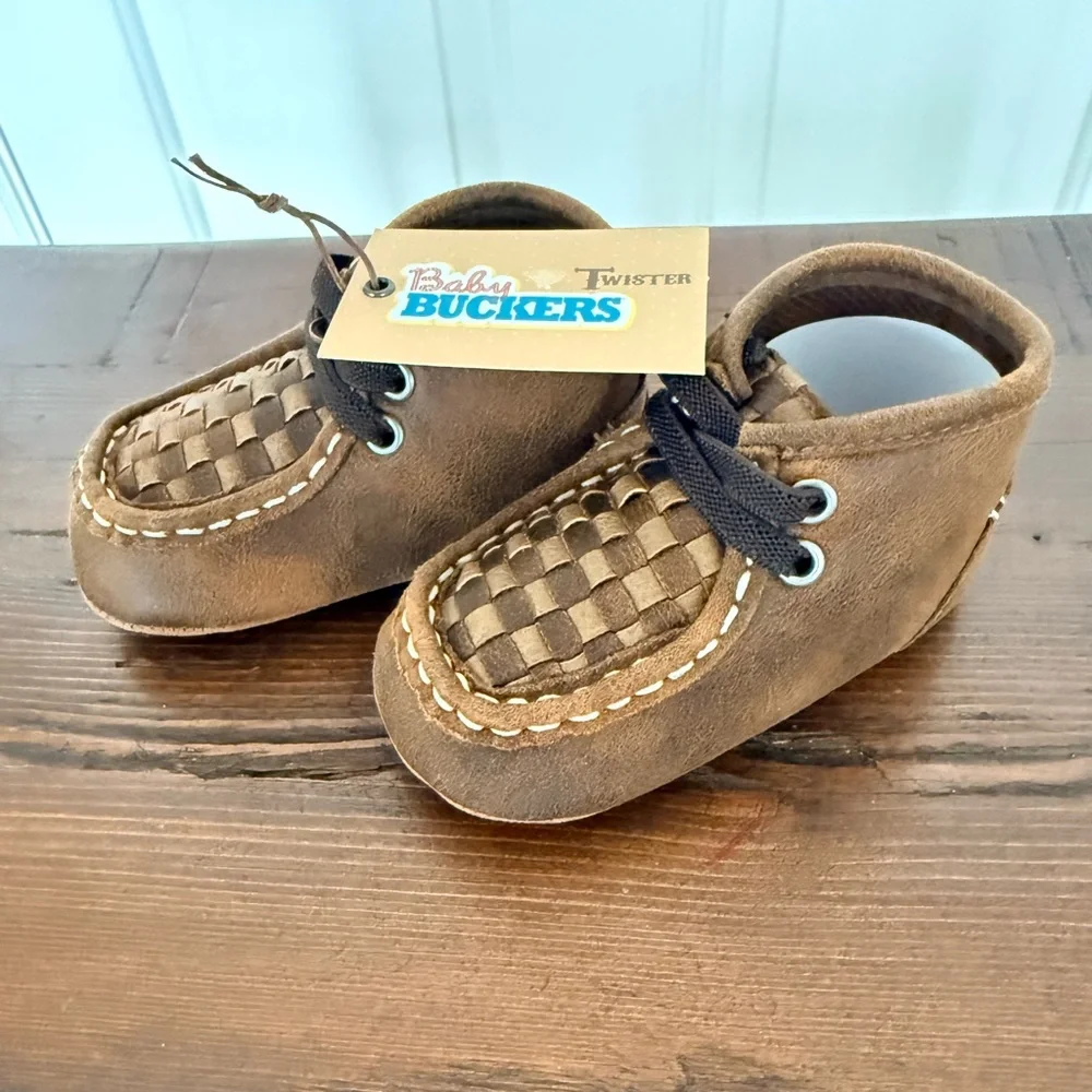 Twister Carson Baby Bucker Moccasin Boots Infant 4
